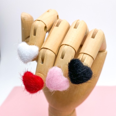 1793 Сердечко на магните красное