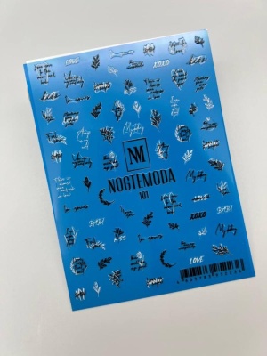 Наклейки для ногтей NOGTEMODA 101