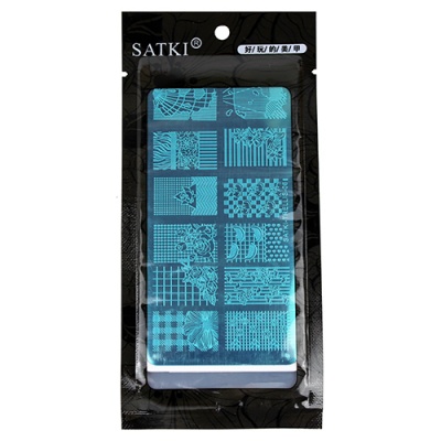 Пластина для стемпинга Trellis-06